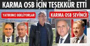 KARMA OSB SEVİNCİ!