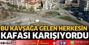 Karmaşaya neden olan kavşak yeniden düzenleniyor