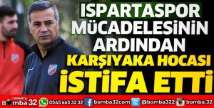 KARŞIYAKA HOCASI TOLUNGÜÇ ISPARTASPOR MÜCADELESİ SONRASI İSTİFA ETTİ