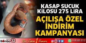 Kasap sucuk 275 lira