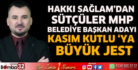 Kasım Kutlu'ya büyük jest