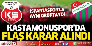 Kastamonuspor'dan flaş karar