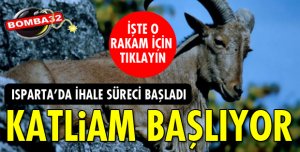 KATLİAM İHALESİ BAŞLIYOR!