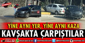 KAVŞAKTA ÇARPIŞTILAR