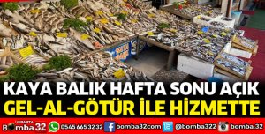 KAYA BALIK HAFTA SONU HİZMETTE