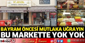 Kaya Doğal Ürünleri Markette yok yok
