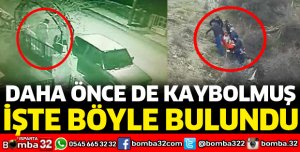 KAYBOLAN HAKKI ULUIŞIK DAĞLIK ALANDA BULUNDU