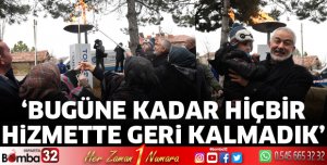 Kayı Köyüne ilk doğalgaz arzı sağlandı