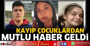 Kayıp çocuklar bulundu