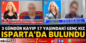 Kayıp genç kız bulundu