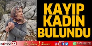Kayıp kadın Eğirdir'de bulundu