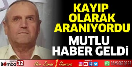Kayıp olarak aranan Zeki Kuzu bulundu