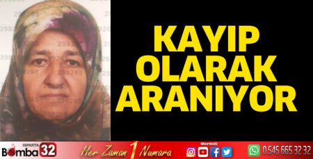 Kayıp olarak aranıyor 