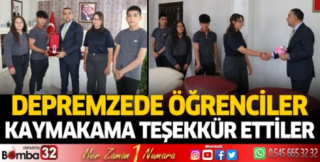 Kaymakam Çelik’e Çanakkale Gezisi İçin Teşekkür Ziyareti