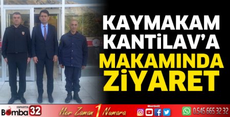 Kaymakam Kantilav'a makamında ziyaret