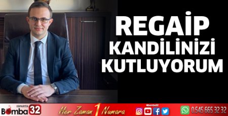 Kaymakam Sözer'in kandil mesajı