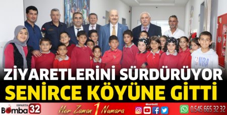 Kaymakam Yıldız Senirce Köyüne gitti