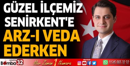 Kaymakam Yılmaz'ın veda mesajı