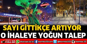 KAYMAKKAPI MEYDANI DÜKKAN İHALELERİNE TALEP ARTTI