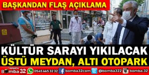 KAYMAKKAPI MEYDANINDAKİ KÜLTÜR SARAYI YIKILACAK