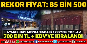 KAYMAKKAPI’DAKİ 12 DÜKKAN KİRALANDI