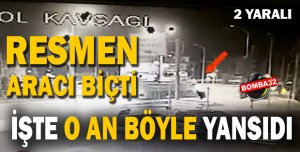 Kaza anı görüntülendi