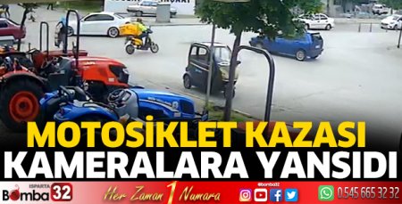 Kaza kameralara yansıdı