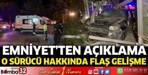 Kaza sonrası olay yerinden kaçan sürücü tutuklandı