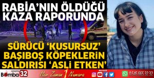 Kazada ölen Rabia Kallı tali kusurlu bulundu