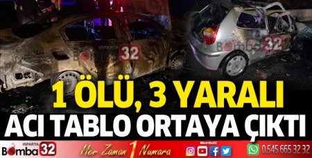 Kazadan acı tablo ortaya çıktı! 1 ölü 3 yaralı 