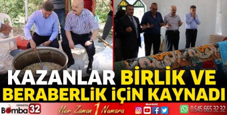 Kazanlar birlik ve beraberlik için kaynadı