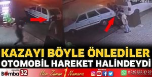 Kazayı böyle önlediler