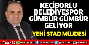 KEÇİBORLU BELEDİYE SPOR GÜMBÜR GÜMBÜR GELİYOR