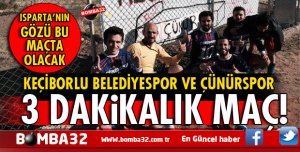 KEÇİBORLU BELEDİYESPOR ONUR MÜCADELESİNE ÇIKIYOR