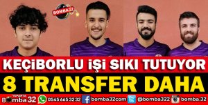 KEÇİBORLU BELEDİYESPOR’DAN TRANSFER ŞOV