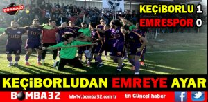 KEÇİBORLU EMRE'YE AYAR VERDİ