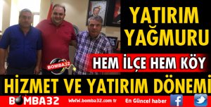 KEÇİBORLU KÖYLERİNE YATIRIM YAĞIYOR