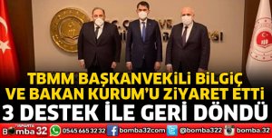 KEÇİBORLU’YA MÜJDELER İLE DÖNDÜ