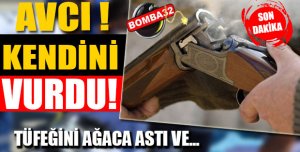 Keçiborlu'da avcı kendini vurdu