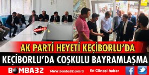 KEÇİBORLU'DA MUHTEŞEM BAYRAMLAŞMA