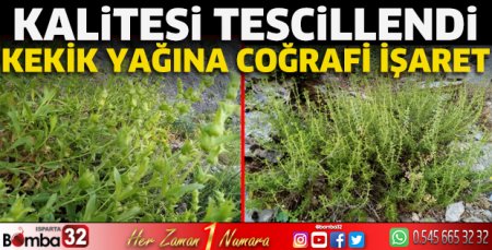 Kekik yağına coğrafi işaret