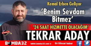 KEMAL ERBEN TEKRAR ADAY