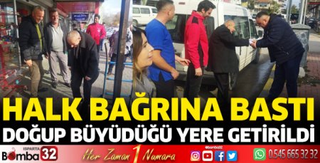 Kemal'ini bağrına bastılar