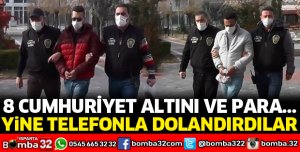 KENDİLERİNİ POLİS OLARAK TANITIP DOLANDIRDILAR