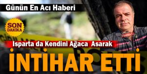 Kendini Ağaca Asarak İntihar Etti!