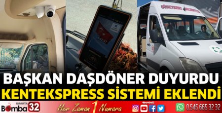 Kentekspress sistemi eklendi