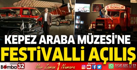 Kepez Araba Müzesi'ne festivalli açılış