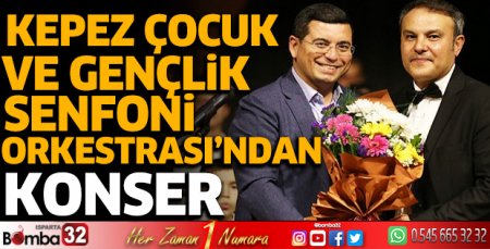 Kepez Çocuk ve Gençlik Senfoni Orkestrası’ndan konser