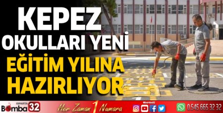 Kepez, okulları yeni eğitim yılına hazırlıyor