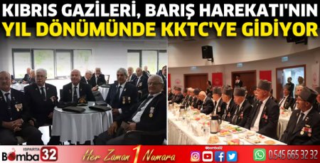 Kıbrıs gazileri, Barış Harekatı'nın yıl dönümünde KKTC'ye gidiyor